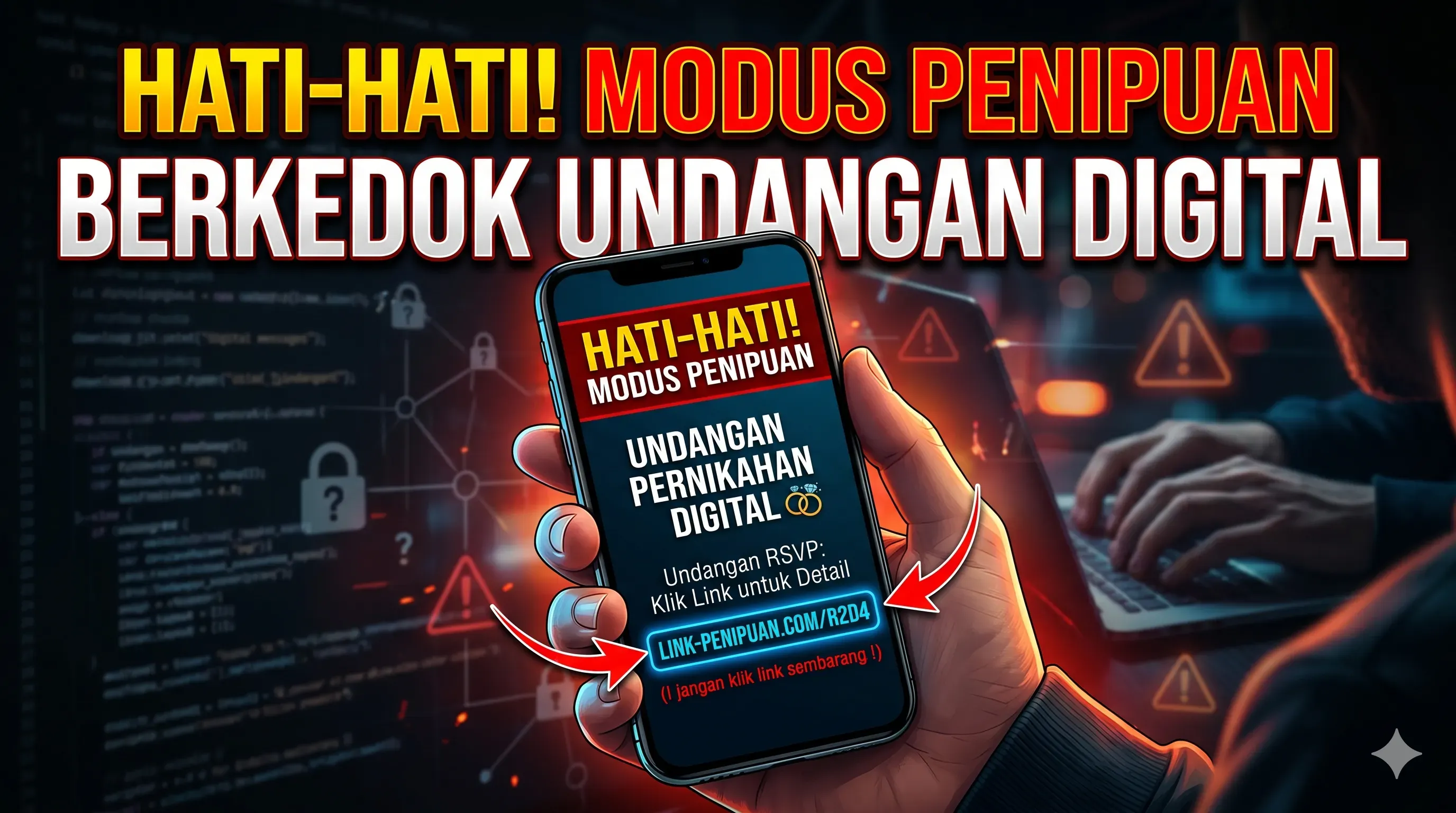 Waspada Modus Penipuan Berkedok Undangan Digital (APK)